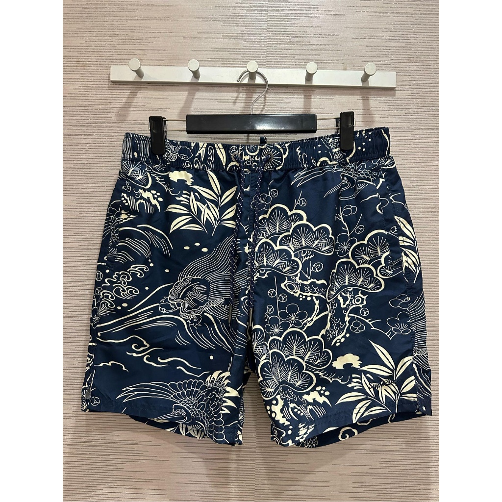 SUPERDRY 極度乾燥 海灘褲 短褲 Vintage Hawaiian