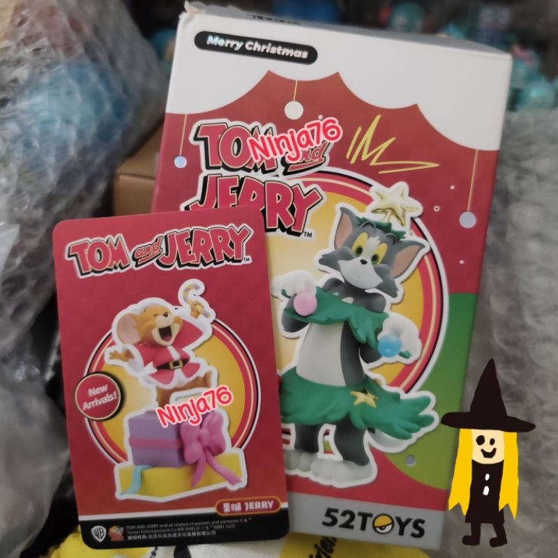 湯姆貓傑利鼠 聖誕盲盒公仔【拆盒確認款 傑利禮物】