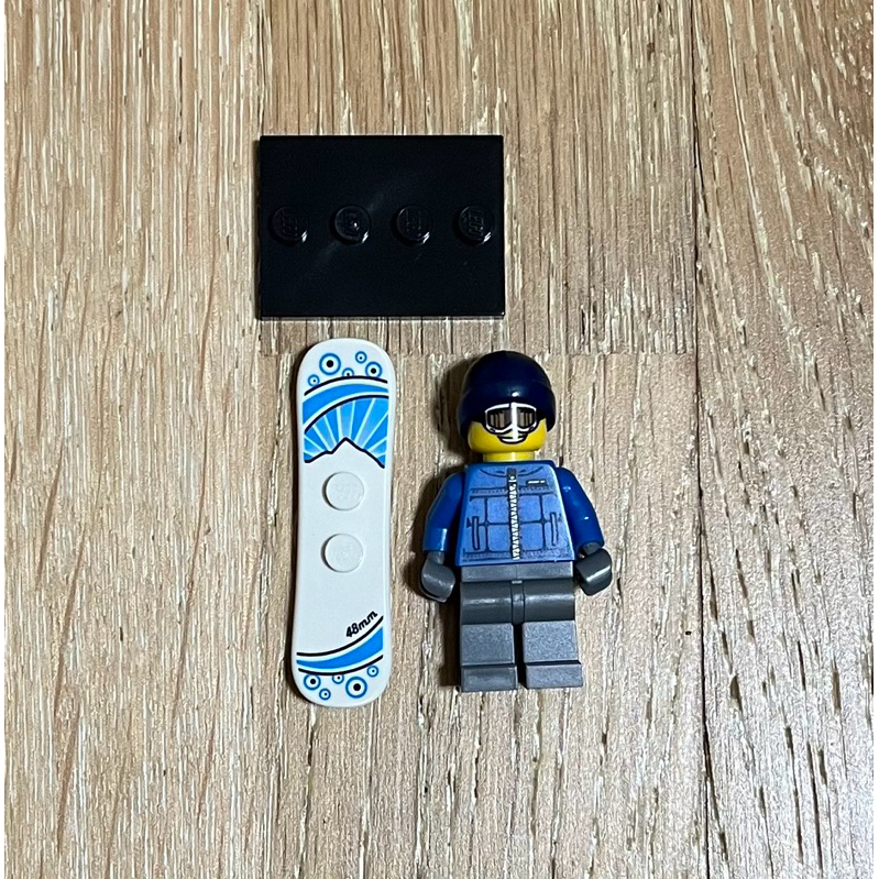 LEGO 8805 樂高 人偶包 抽抽樂 第五代 滑雪選手，新品