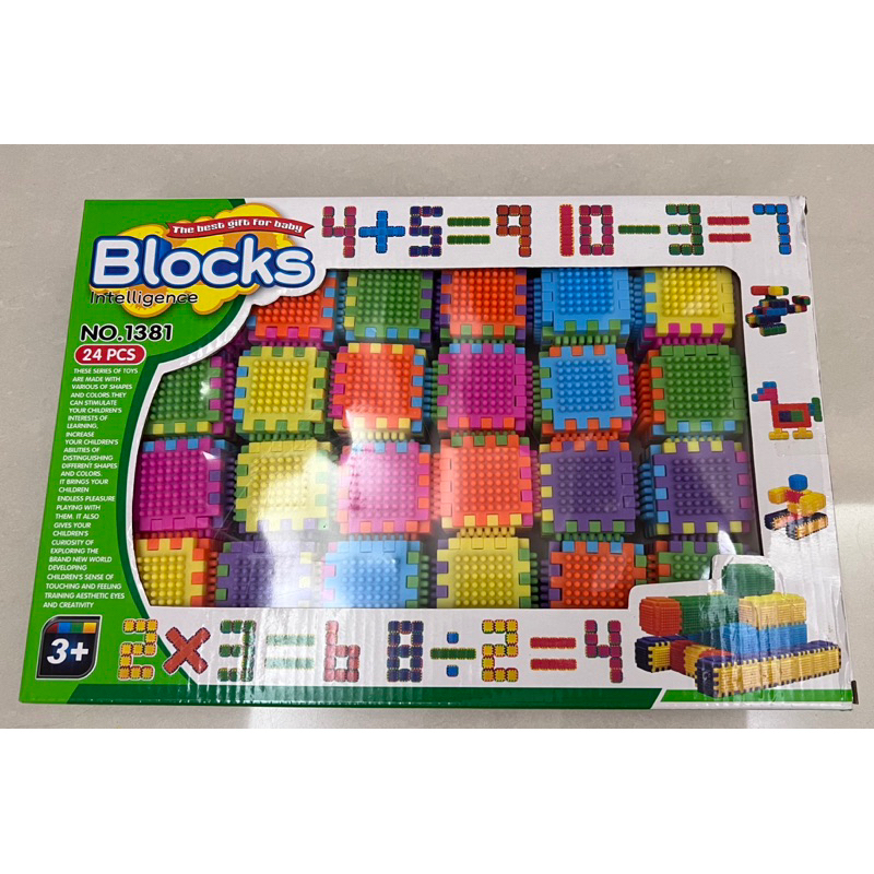 （二手）Intelligence Blocks Montessori LEGO Building 積木