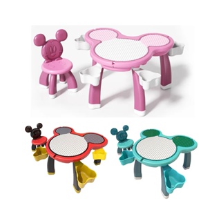 Bonne Nuit 迪士尼兒童遊戲桌(一桌一椅)-經典紅/湖水綠/珍珠粉【悅兒園婦幼館】
