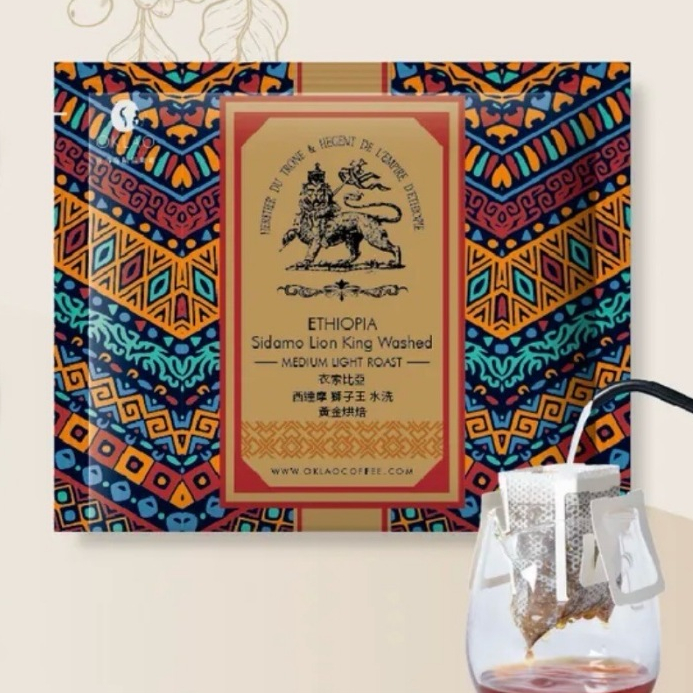 💥任選25包→買1送1💥衣索比亞 西達摩 獅子王 水洗 掛耳包 黃金烘焙︱歐客佬咖啡☕咖啡蝦舖