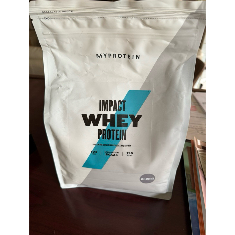 [Myprotein]  原味乳清蛋白 1kg 乳清 高蛋白 全新