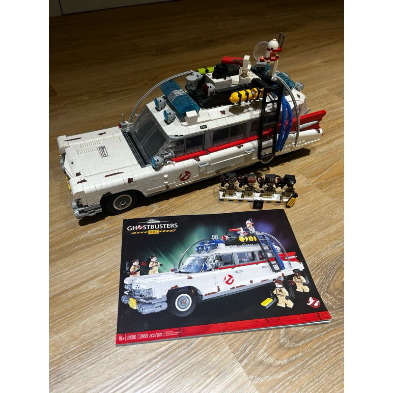 非樂高 LEGO 10274，阿米格81018魔鬼剋星 ECTO-1 捉鬼車