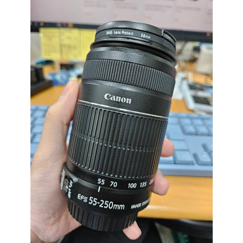 佳能 Canon EF-S 55-250mm F4-5.6 IS 2代 變焦望遠鏡頭 APS-C 支援數位單眼