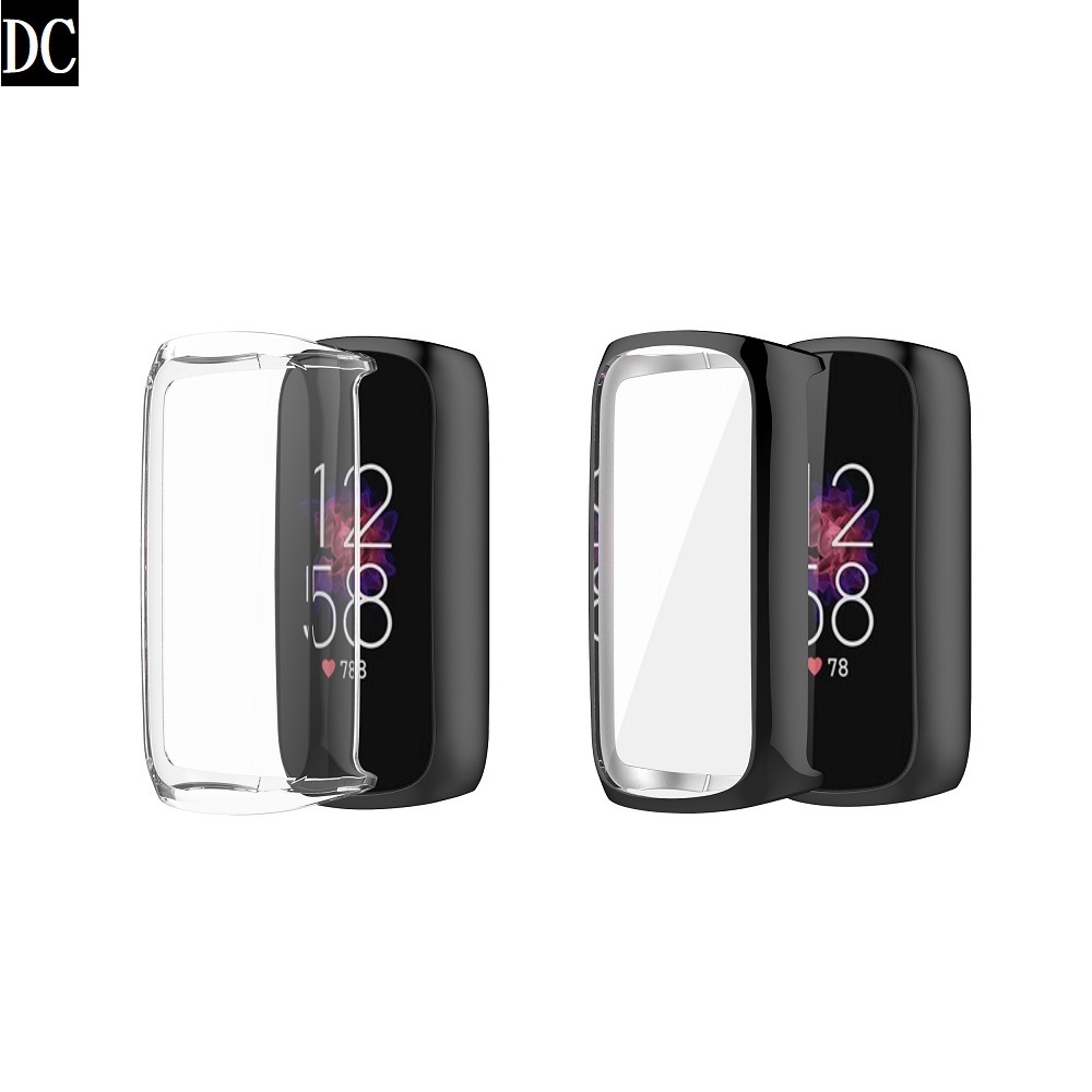 DC【全包電鍍殼】適用 Fitbit luxe 專用 手錶保護殼 TPU 軟殼 防刮 防撞