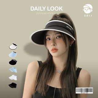 ZOII 佐壹｜環繞式遮陽空頂帽 遮陽帽 淑女帽 運動帽 防曬 帽 帽子 空頂帽 夏季帽 戶外帽 配件 #102128