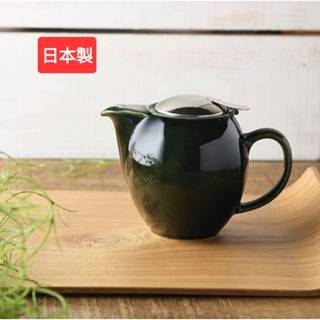 現貨 日本製 ZERO JAPAN 茶壺 日式茶壺 美濃燒茶壺 泡茶壺 美濃燒 450ml 附濾網 墨綠色 3人用