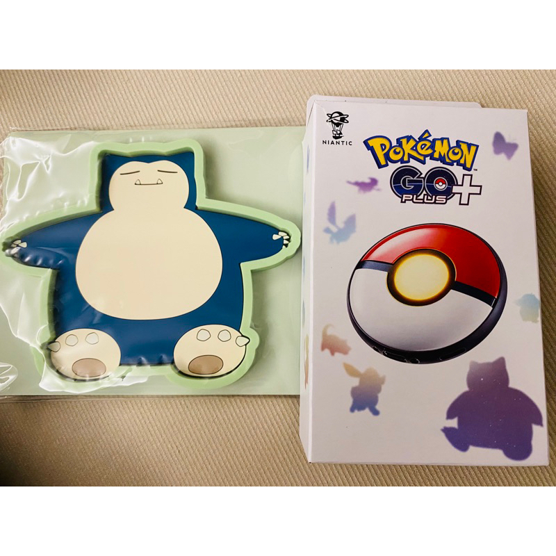 Pokémon Go Plus + 全新現貨 含日本寶可夢中心卡比獸杯墊特典