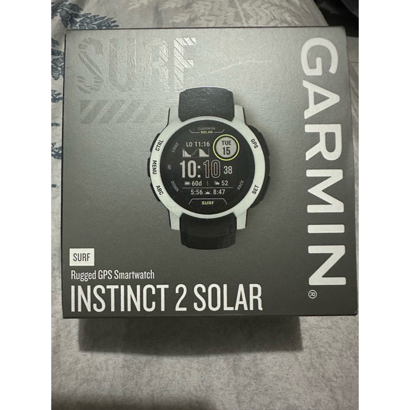 GARMIN Instinct 2 太陽能GPS智慧腕錶（運動衝浪版）