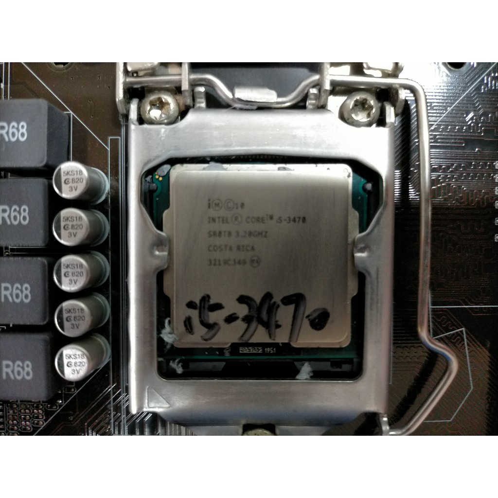 C.1155CPU-Intel Core i5-3470 處理器 6M 快取記憶體，最高 3.20 GHz 直購價170