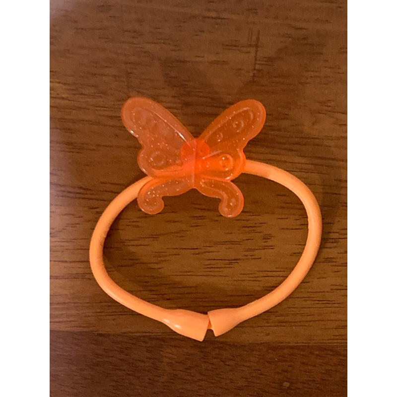 蝴蝶手鏈 塑膠 出奇蛋玩具