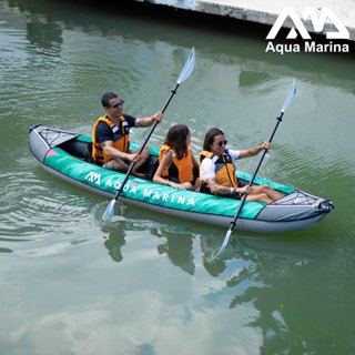 Aqua Marina 充氣三人獨木舟-休閒型 LAXO LA-380 / KAYAK 皮艇 皮划艇 平靜水域 雷鯨號