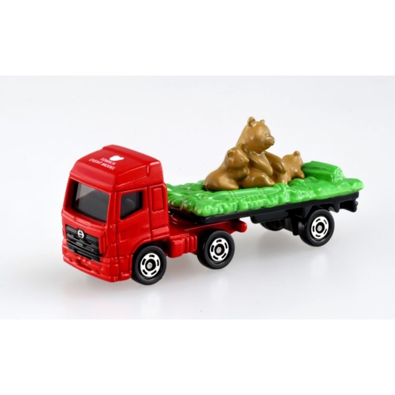 (含膠盒) TOMICA TOMY NO.24 熊貓運輸車 熊貓車 動物搬運車 動物運搬車 會場車 會場 TEM