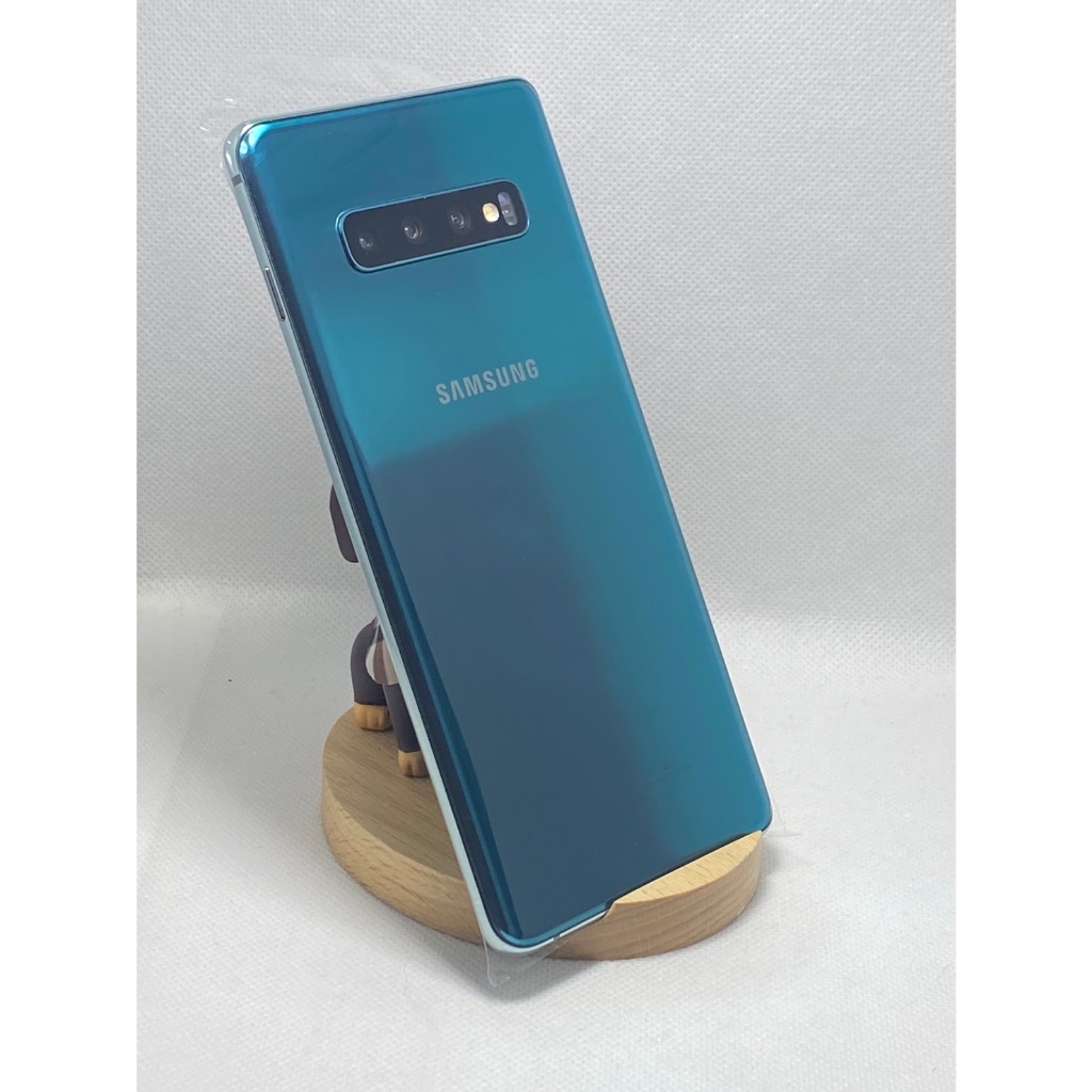 SAMSUNG Galaxy S10+ S10 PLUS  8/ 128G 9.5成新.藍綠色二手機/二手新北二手機專賣