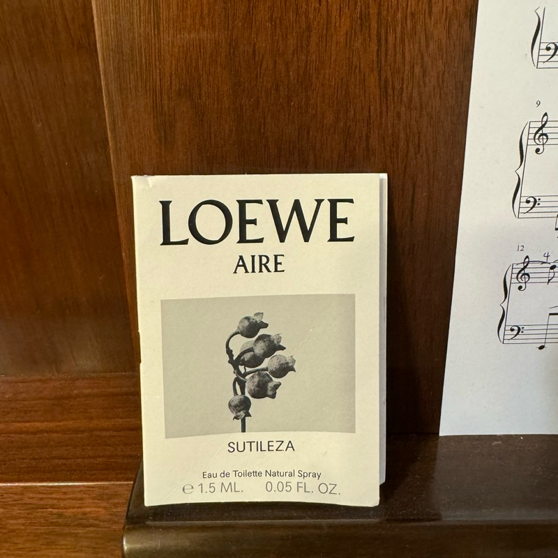 LOEWE｜AIRE 馬德里奇蹟天光淡香水 1.5ml 全新正品