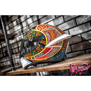 ♚賽車手的試衣間♚ AGV® K-1S Dreamtime 白/藍/橘 VR46 Rossi 夢想時光 日月