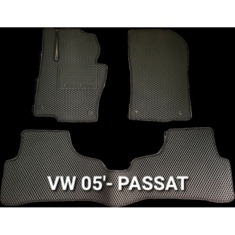 出清區 VW福斯 05'- PASSAT 蜂巢腳踏墊 台灣製 汽車百貨 專車專用腳踏墊