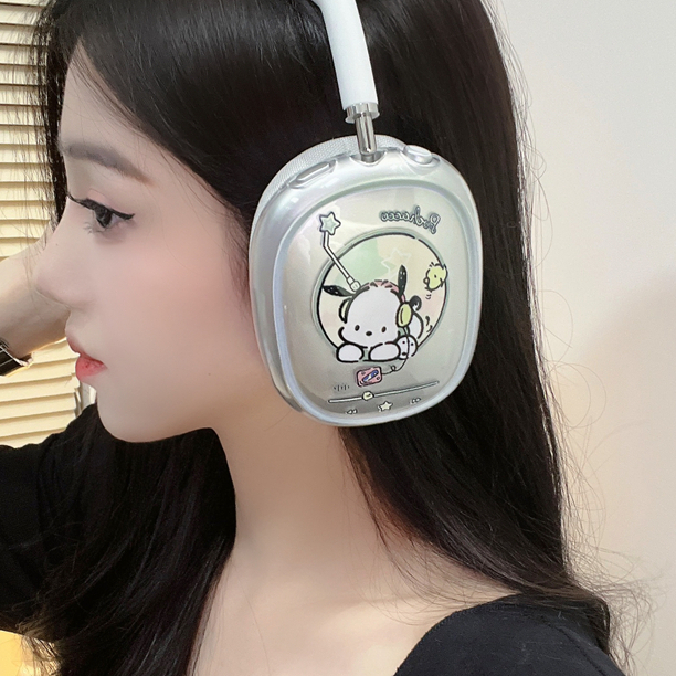 AirPods Max保護套 AirPods Max頭戴耳機殼 卡通動漫 帕恰 狗狗 史努狗 五角星 適合AirPods