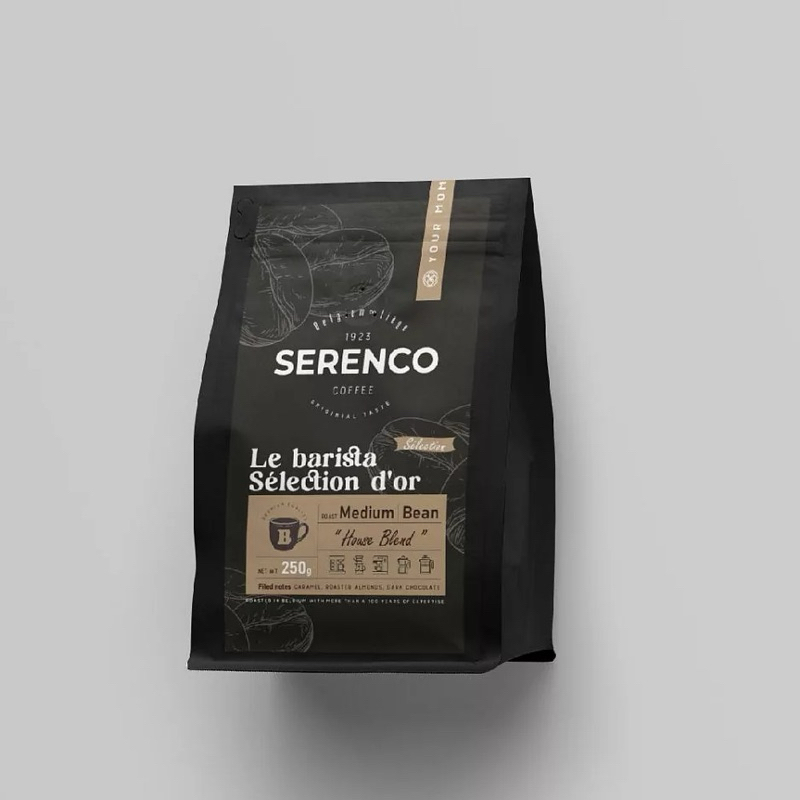 🌟即期商品🌟 比利時 SERENCO 咖啡大師金選咖啡豆 絲絨誘惑咖啡豆 晨曦之語咖啡豆 咖啡 咖啡豆 250g 中烘焙