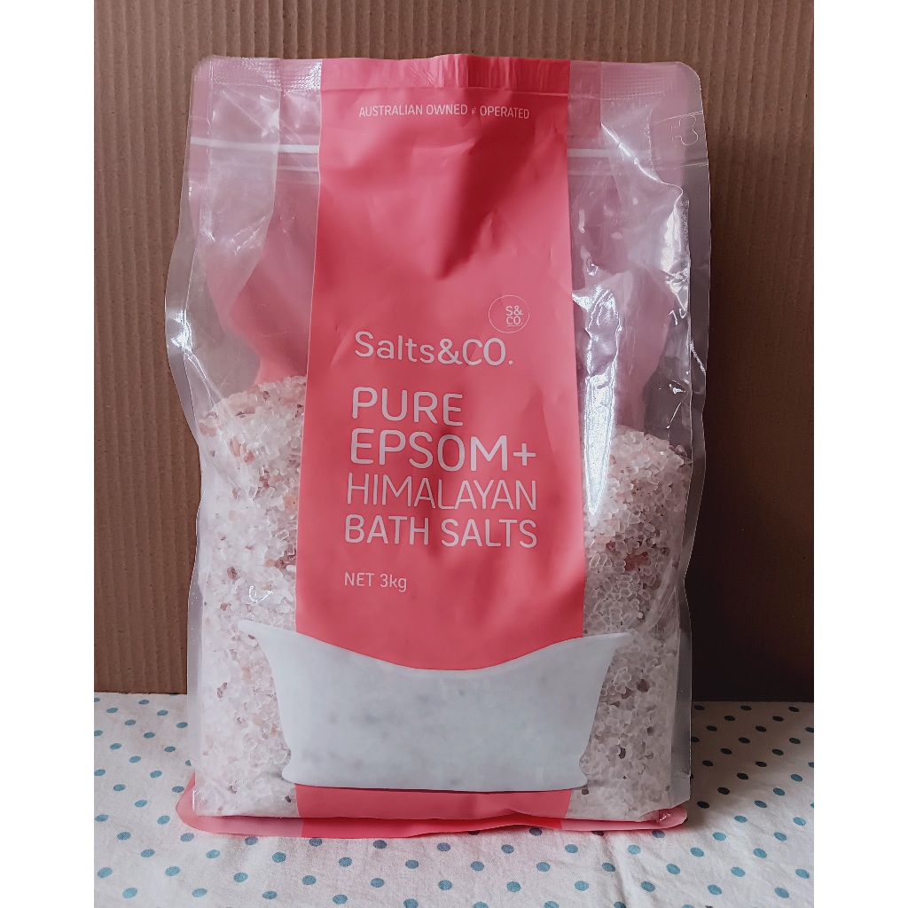 【現貨-3公斤/包】Salts &amp; CO 喜馬拉雅沐浴鹽 3公斤 好市多 Costco