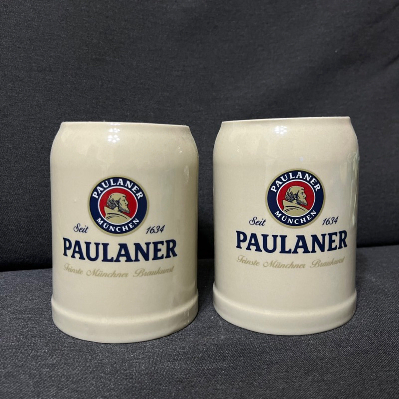全新✨PAULANER德國陶瓷啤酒杯