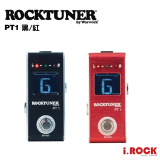 ROCKTUNER RT PT1 迷你 地板式調音器 調音器 黑色 / 紅色【i.ROCK 愛樂客樂器】