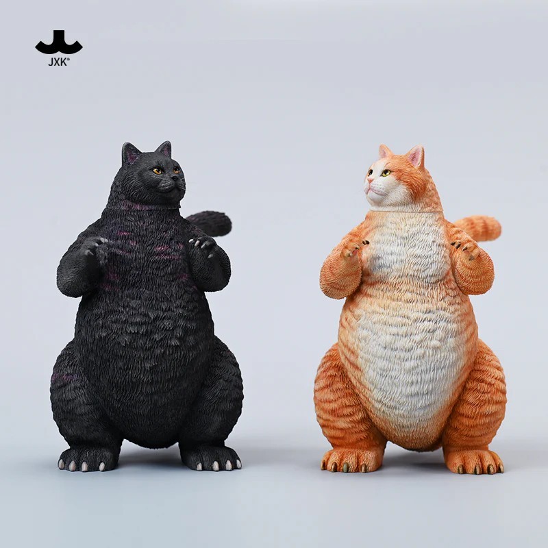 【預購2025年01月】JXK 哥斯喵 Meowzilla 橘貓＆黑貓＆場景地台 分別販售 東海模型