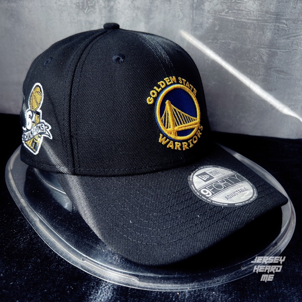 【球衣藏家】New Era Warriors 勇士 6冠 可調式 後扣帽 NBA Dad Hat
