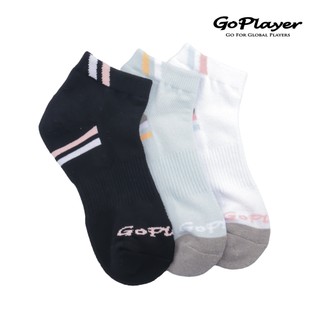 【GoPlayer】女高爾夫竹炭短襪 (高爾夫球襪 竹炭 抗菌除臭)