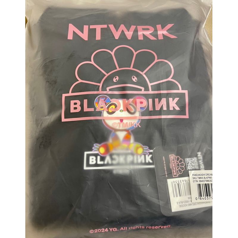 Blackpink X村上隆聯名第二波                                夢境熊貓黑帽T現貨