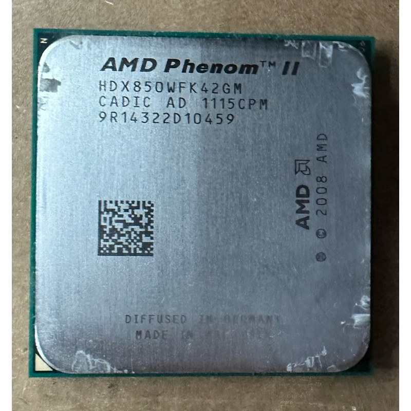中古 二手 良品 CPU AMD X4 850 功能正常 可以開機