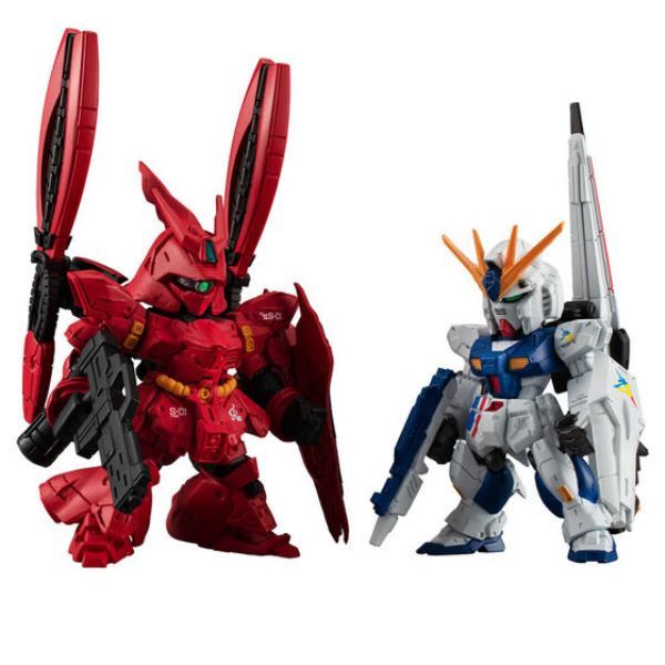 萬代 FW GUNDAM CONVERGE CORE  ν鋼 沙薩比 套組 盒玩 代理版 豬帽子模型玩具