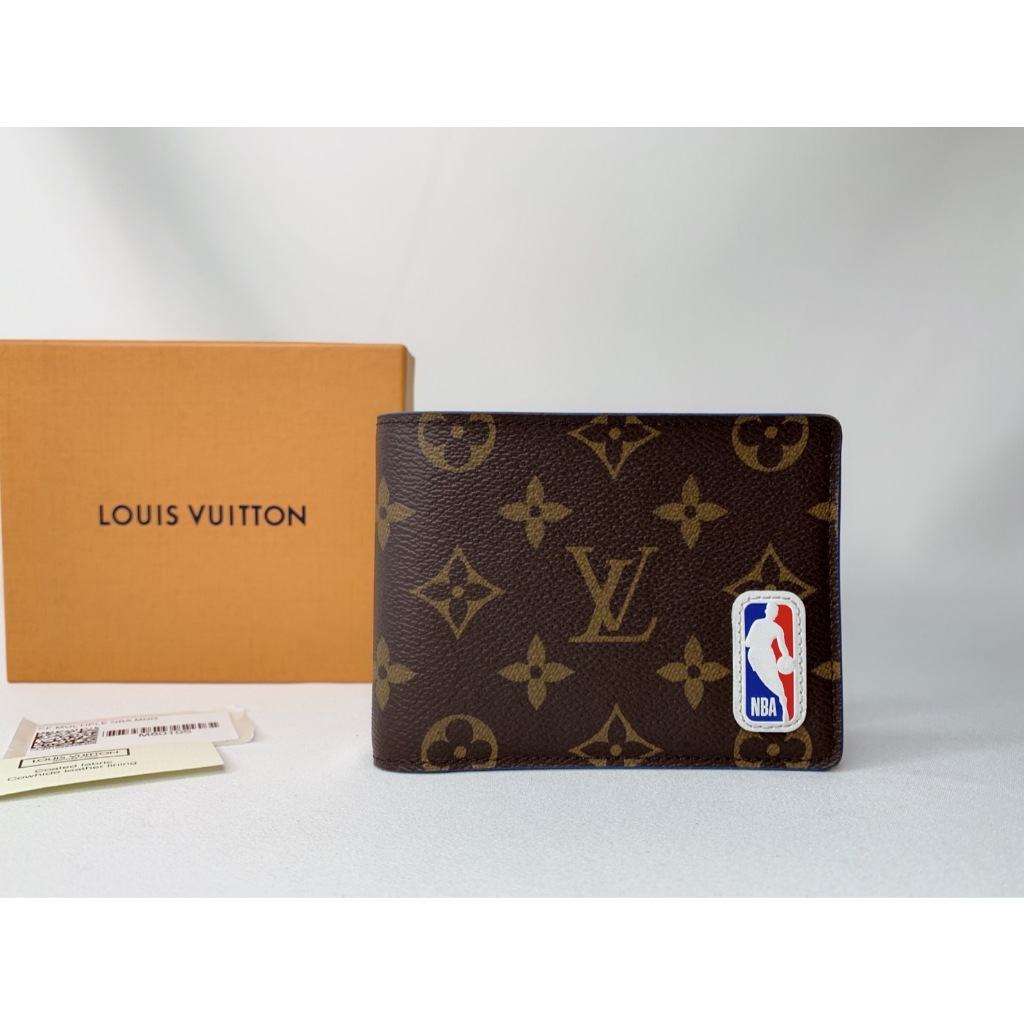 LV x NBA聯名Multiple短夾