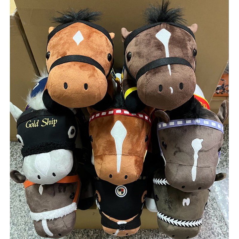 現貨 JRA 日本中央競馬會 SK JAPAN 景品 BIG 娃娃 趴姿 北部玄駒 里見光鑽 黃金船 東海帝王 特別週