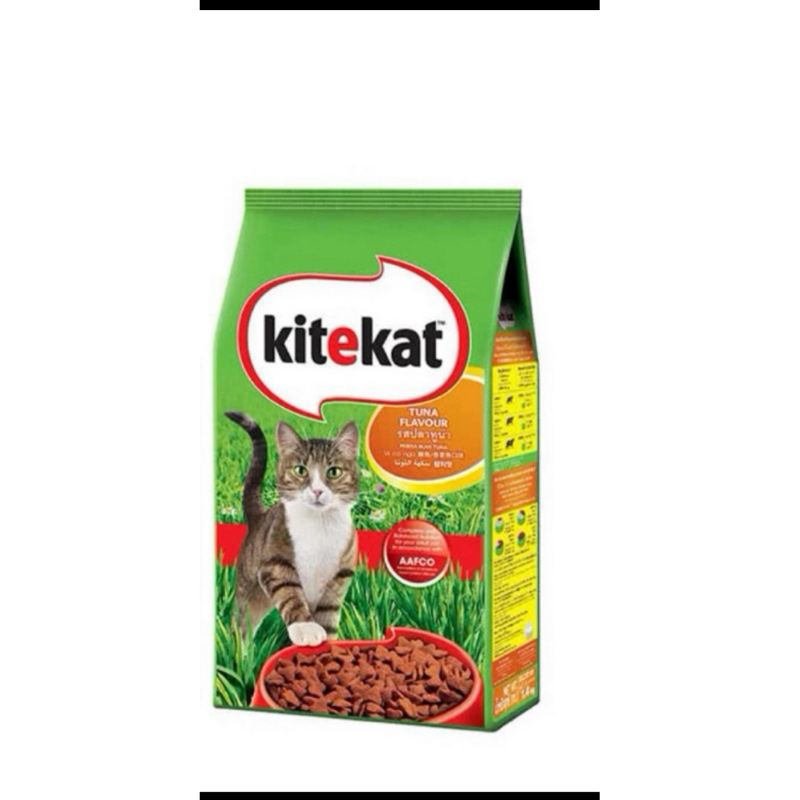 【KiteKat】乾糧吞拿魚口味/  （1.4kg) CP質 超高 貓飼料