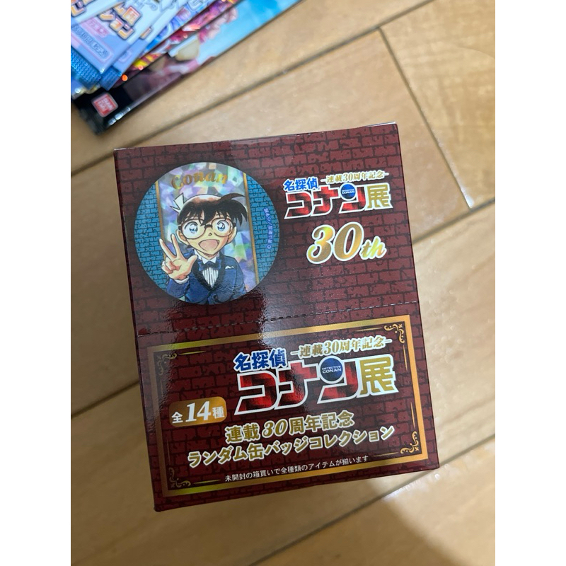 名探偵コナン　ランダム缶バッジコレクション/名偵探柯南30週年紀念徽章14入/吧唧/現場購入/盒售不拆售