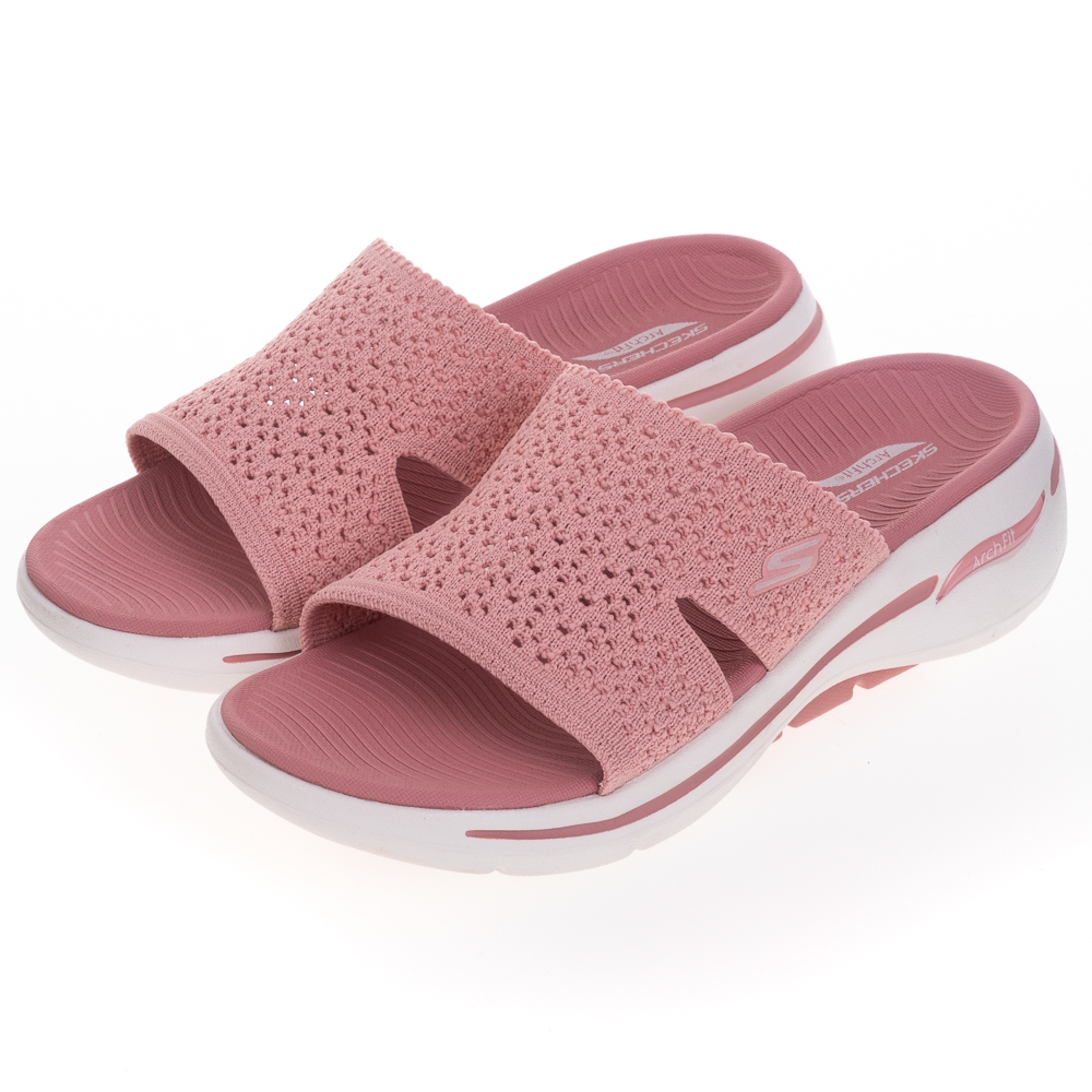 SKECHERS 女鞋 健走系列涼拖鞋 GO WALK ARCH FIT SANDAL - 140832MVE