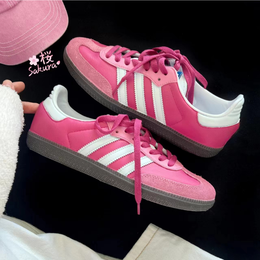 🇯🇵日本代購🚀新款 Adidas originals Samba 粉色 草莓熊熊 甜辣鳳 休閒鞋 IG1024