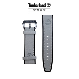 【Timberland】皮革錶帶24mm-灰色 (TDSGF2102601-STP)