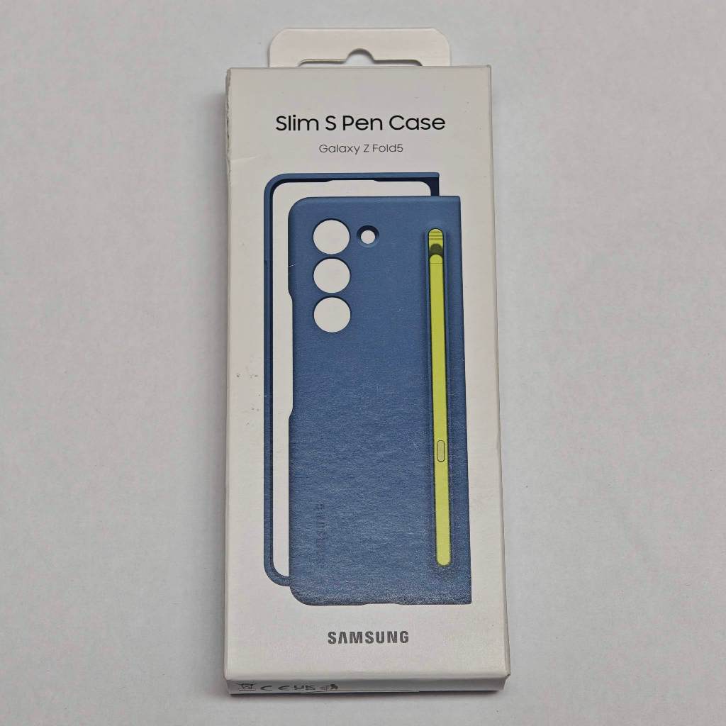 原廠正品 Samsung Galaxy Z Fold 5 Slim S pen Case EF-OF94P 冰藍色