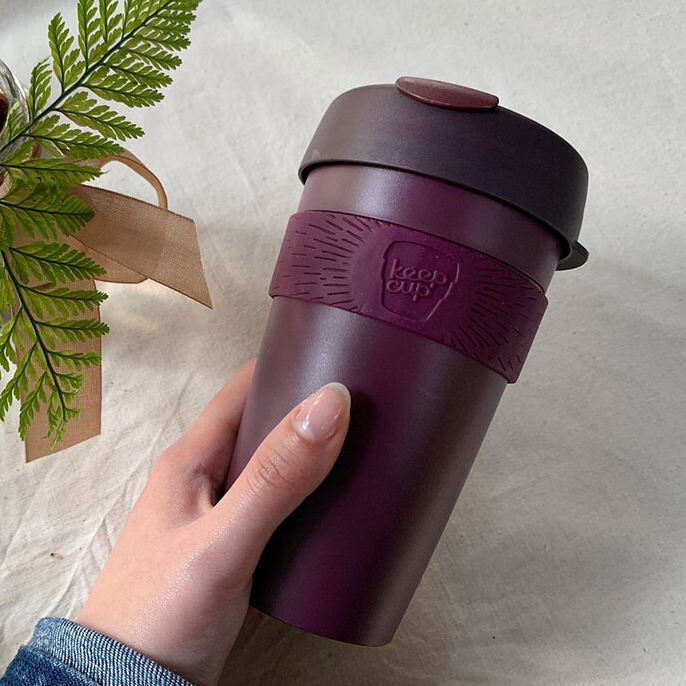 【現貨】澳洲 KeepCup 極輕隨行杯 L (甜酒紅) 16oz 耐熱塑膠杯 咖啡杯 隨行杯 環保杯 隨身咖啡杯