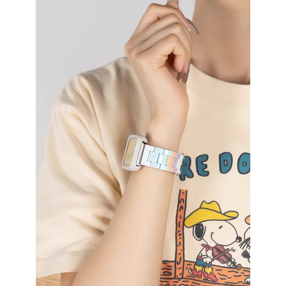 《台灣出貨》Redmi Watch 4 小米8Pro 紅米Watch 4 三珠錶帶 馬卡龍錶帶 女士錶帶 紅米錶帶