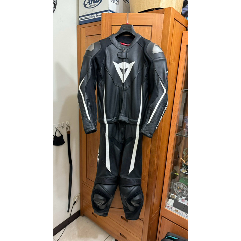 Dainese 皮衣44 車靴41 防塵套皮革油 台北面交