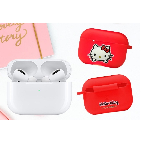 充電艙矽膠保護Hello Kitty 正版授權 AirPods PRO 充電倉 保護套 airpods3 防塵套