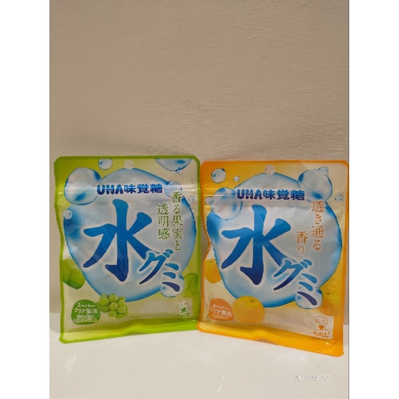 現貨💥 日本 UHA 味覺糖 水滴軟糖 軟糖 白葡萄 蜜柑 40公克