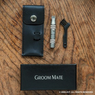 現貨📍美國製 Groom Mate 鼻毛刀 專業手動修毛器 附皮套 清潔刷 有蓋 無蓋