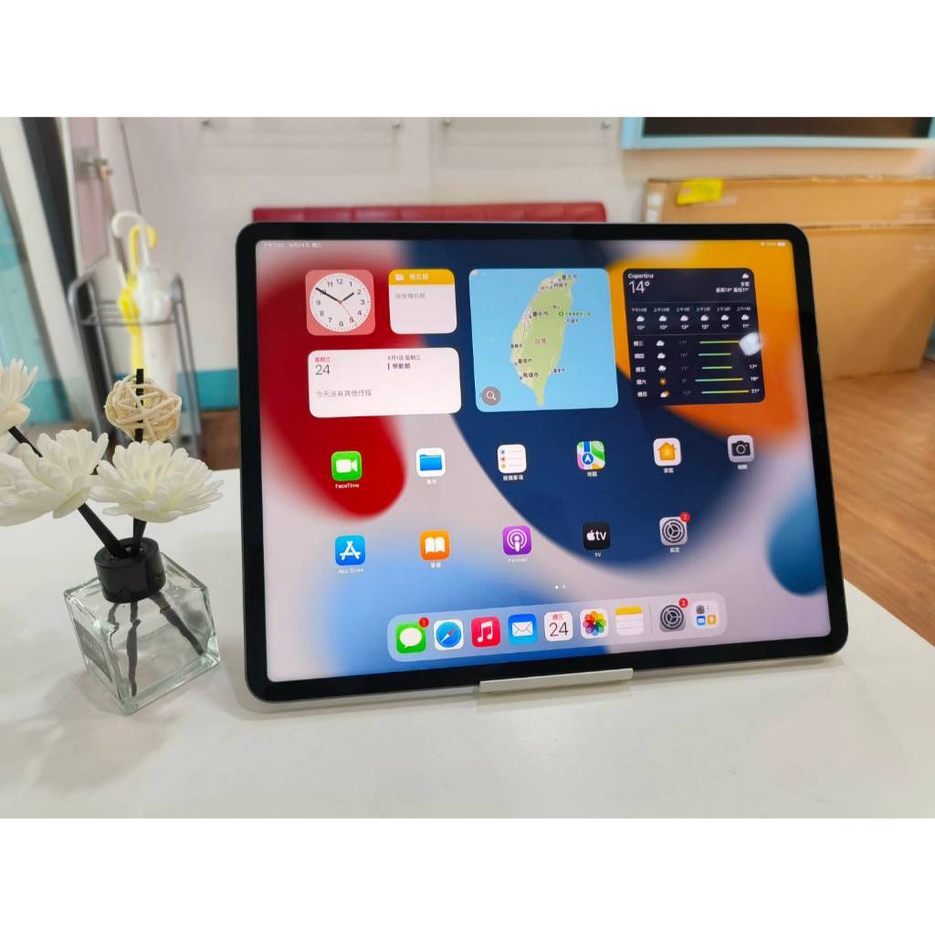 【艾爾巴二手】IPAD PRO 五代 128G A2378 12.9吋 Wi-Fi版 太空灰#二手平板#漢口店342Y0