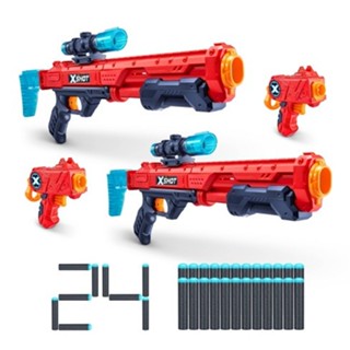 國王玩具 X-SHOT 赤火系列 HAWK EYE 狙擊之王對戰組 迷你後援 NERF 子彈共用 軟彈槍 ZU04014