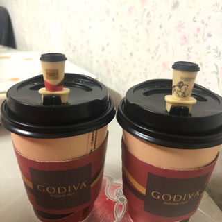 限量絕版 7-11 GODIVA 專用杯塞 (一組)